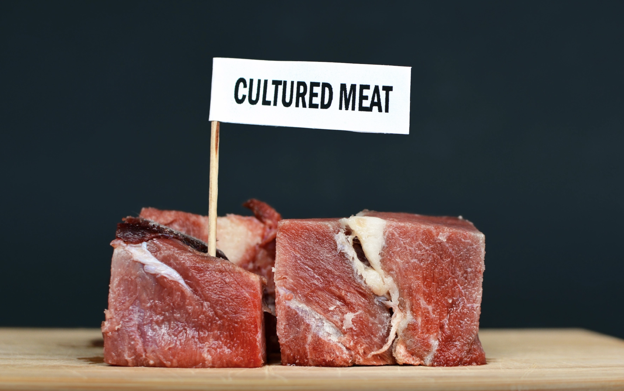 Cultured meat is produced by taking cells from an animal and using them to grow meat in a lab