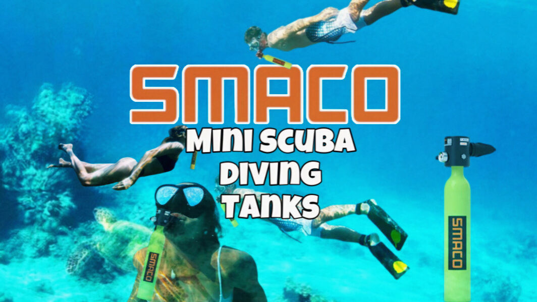 SMACO mini scuba tank